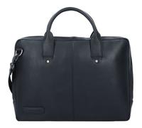 Plevier Navigator Loran Maletín Piel 39 cm Compartimento para el portátil negro