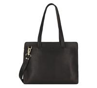 Plevier Pharos Maletín Piel 37.5 cm Compartimento para el portátil negro