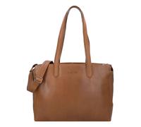 Plevier Power Bolsa de compras Piel natural 41 cm Compartimento para el portátil marrón
