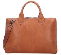 Plevier Rock Basalt Maletín Piel 41 cm Compartimento para el portátil marrón