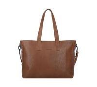 Plevier Rock Bolsa de compras Piel natural 41 cm Compartimento para el portátil marrón