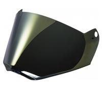 Plexi iridium dorado para casco LS2 MX436