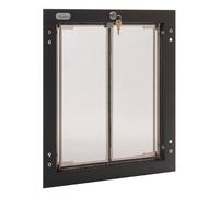 PlexiDor Performance Pet Doors - Soporte de Puerta Grande de Bronce