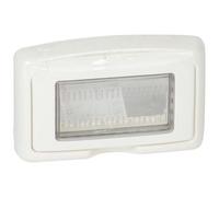 Plexo vela scura - Placa embellecedora de empotrar ip55 - 4 módulos legrand 680634