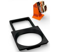 PLEXONE Adaptador Twin Fan de perfil bajo compatible con GeeekPi y Noctua Fan (negro)