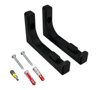 PLEXONE Soporte de Pared para AVM Fritz!Box 5690 Pro con Fischer DuoPower y bit Torx - Negro