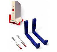 PLEXONE Soporte de pared para AVM Fritz Repeater 3000 AX (incluye material de montaje), color azul