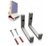 PLEXONE Soporte de Pared para AVM Fritz!Repeater 6000 con Material de Montaje Fischer DuoPower (Gris)