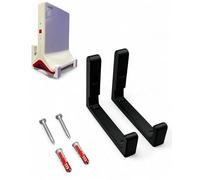 PLEXONE Soporte de Pared para AVM Fritz!Repeater 6000 con Material de Montaje Fischer DuoPower (Negro)