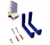 PLEXONE Soporte de Pared para AVM Fritz!Repeater 6000 con Material de Montaje Fischer DuoPower y Punta Torx (Azul + Torx)