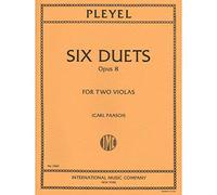 Pleyel Ignace Joseph Six Duets, Op. 8, B. 538-543. For Two Violas. Edited by Paasch. International