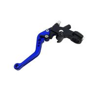 PLFMFVBLBG Abrazadera De Palancas De Embrague Delanteras para Manillar De Motocicleta Universal 22 MM 7/8" Freno Embrague Maneta Palancas(Blue)