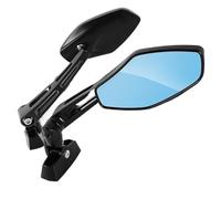 PLFMFVBLBG Espejos Laterales Motocicletas Espejos Retrovisores Universales para Motocicleta Accesorios Modificados para Motocicleta Zquierdo Derecho Laterales