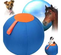 PLGEBR Pelota de pastoreo para perros, juguete interactivo grande y duradero para pastores, Border Collies, perros de ganado, pelotas de juego de ejercicio al aire libre, pelota impermeable resistente