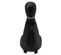 PLHJI 5/6 velocidad Manual de cambio de marchas pomo palanca de cambio polaina funda de arranque para Seat Leon 1 MK1 apto para Toledo II MK2 1998-2006 -5_Speed