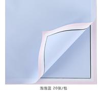 PLIAGE 20 Piezas Papel para Envolver Flores Impermeable de Doble Cara, 58x58cm, Material para Envolver Regalos, Suministros de floristas, Papel Artesanal con Borde Negro