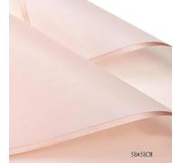PLIAGE 5 unids/Pack Papel para Envolver Flores Borde Dorado Rosa Medio Transparente Embalaje de Regalo floristería Material para Envolver Ramo