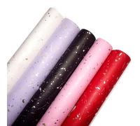 PLIAGE Embalaje Enrollado 5 unids/Set Papel de Regalo de Flores de Grado Superior 60 * 60cm DIY Envoltura decoración de Cubierta de Libro de Ilustraciones