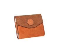 PLIC - Pastillero semanal elegante de 7 días - Funda discreta de piel sintética marrón - 3 tomas - Módulos diarios extraíbles - Ideal para viajes y diarios