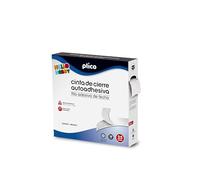 Cinta de cierre adhesiva plico velcro blanco 20mm x 25m