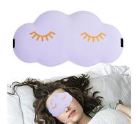 Pliegues ciegos para dormir, para dormir para hombre, pliegues ciegos de espuma en forma de 3D, venda ergonómica para dormir con botón ajustable, para dormir multifuncional para
