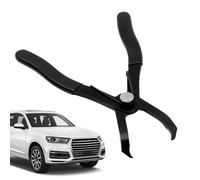 Pliers Clip de panel, Auto Panel Clip and Trim Removal Tool, Non-Slip Pry Tool, Mango Ergonómico, Heavy Duty Steel Jaws, 1-Pack/Red-Black, for Garage Repairs, Black