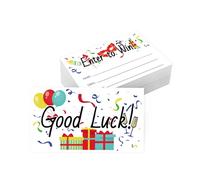 PLIGREAT 120 uds. Tarjetas para ganar, boletos para sorteos, boletos para concurso de adivinanzas, papeletas para sorteos de oro, feria de carnaval