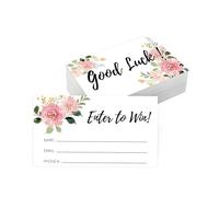 PLIGREAT 60 uds. Tarjetas para ganar, boletos para la rifa de la suerte, boletos para el concurso de adivinanzas, papeletas para la rifa de oro, feria de carnaval