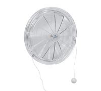 plikc Aireador de ventilador para acristalamiento con apertura y cierre (Sin redecilla de insectos agujero 120)