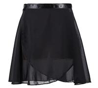PLIKSUVER Faldas de Ballet, Faldas de Gasa Danza, Patinaje Gimnasia Ballet Wrap Faldas Corbata de Cintura Ajustable para Niñas Mujeres y Adultos