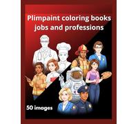 Plimpaint: coloring books: jobs and professions
