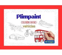 Plimpaint: coloring books: vehicles