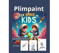 Plimpaint: outer space kids coloring books
