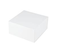 PLINJOY Caja de regalo magnética, paquete de 15 cajas de regalo pequeñas blancas con cierre de tapas a granel, cajas de regalo de cartón de lujo para regalos, propuesta de dama de honor, embalaje para