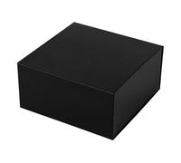 PLINJOY Paquete de 15 cajas de regalo magnéticas grandes negras con cierre de tapas a granel, cajas de regalo de cartón de lujo para regalos, propuesta de dama de honor, embalaje para pequeñas