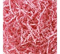 PLINJOY Relleno de papel de corte arrugado de 4 onzas para cesta de regalo, confeti triturado, caja de papel, relleno de cesta de Pascua (rosa)