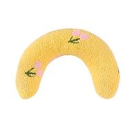 Plinko Dog Pillow Head - Almohadillas lavables | Cojín suave para mascotas en forma de U, cojín hipoalergénico no antideslizante, perfecto para perros pequeños y medianos, perfecto para dormir