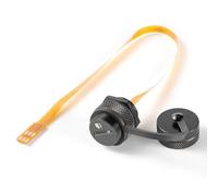 Plinkwirekb Cable de extensión de tarjeta nano SIM IP67 para exteriores, montaje en panel macho a hembra, extensor flexible FPC, cable adaptador plano nano SIM, cable adaptador plano para 4G/LTE, 5G
