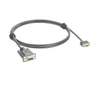 Plinkwirekb Cable serie Micro DB9 a DB9 hembra con tornillo nulo, receptáculo de cable de módem Micro-D de 9 pines a D-Sub de 9 pines, compatible con 038-003-084 (1,5 m)