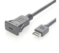 Plinkwirekb Cable USB 3.1 Tipo C a Tipo E Snap-In 0,6 m, adaptador de panel frontal interno de 10 Gbps para carcasa de PC con soporte PCI