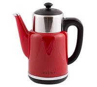 PLINT Red Kettle - 1.7 Litre Capacity - Double Wall Hot Water Kettle for Tea and Coffee - Fast Boil - 1500W Cordless Electric Kettle - BPA Free -Dry Protection - Anti Slip 360° base Kettle