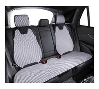 PLIQVBN Fundas Asiento Coche Cojín Universal Seda Hielo Asiento Coche Funda Transpirable Absorción Sudor Juego Trasero Individual Dividido