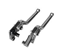 PLIQVBN Palanca freno embrague Manetas freno y embrague ajustables para motocicleta, largas, 7/8" 22 mm, para GT250R 2006-2010 para GT650R 2006-2009