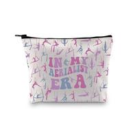 PLITI Aerial Silks - Bolsa de maquillaje para amantes del yoga aéreo, regalo para amantes del yoga aerialista, regalo de danza en My Aerialist Era Aerialist, My Aerialist Bagu, moda