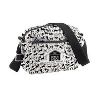 PLITI Bolsa cruzada para amantes de los caballos con texto en inglés «And Into The Barn I Go To Lose My Mind And Find My Soul Horse Riding, Find Soul Cbu, 24.5*8*18 cm