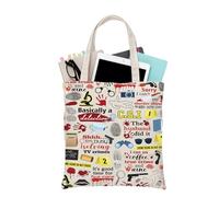 PLITI Bolsa de mano para amantes del crimen, regalos de terror seriales, bolsa de hombro para fanáticos del espectáculo del crimen, regalo para amantes de las películas de terror, regalo para amantes