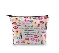 PLITI Buffy Vampire Movie Fans Gift BTVS Inspired Merchandise May You Be Proud of The Work You Do Vampire Zipper Pouch, Be Proud Btvs Bagu, moda