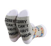 PLITI Calcetines de teatro Sorry I Can't I Have Rehearsal Comedia Tragedia Máscara de Teatro Drama Regalo para Actores Actriz Intérprete, tienen calcetines de ensayo, 6-13