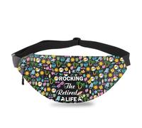 PLITI Divertidos regalos de jubilación para mujeres que se balancean la vida jubilada para amantes de la playa, regalo jubilado para compañeros de trabajo y amigos, Fpu de vida jubilada, moda