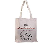 PLITI Doctorado regalo PHD candidato superviviente bolsa de mano It Dr Actually Tg, Medium